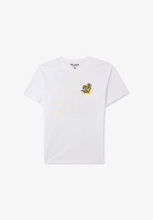 Terranova ORSETTO FRONTE RETRO - T-shirt con stampa - bianco ottico