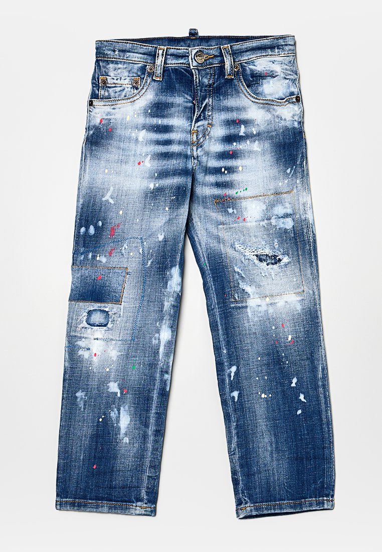 Dsquared2 Straight leg jeans blauw
