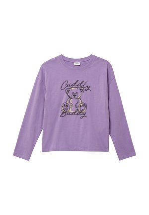 Langarmshirt - flieder
