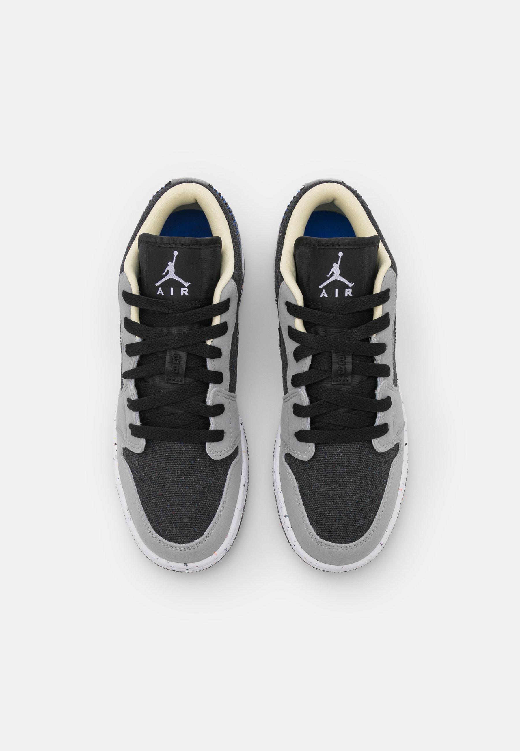 Jordan AIR JORDAN 1 LOW SE REC - Zapatillas de baloncesto - light smoke  grey/multicolor/black/racer blue/gris - Zalando.es