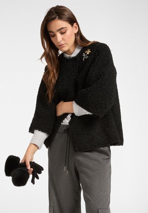 CON SPILLE - Veste polaire - nero