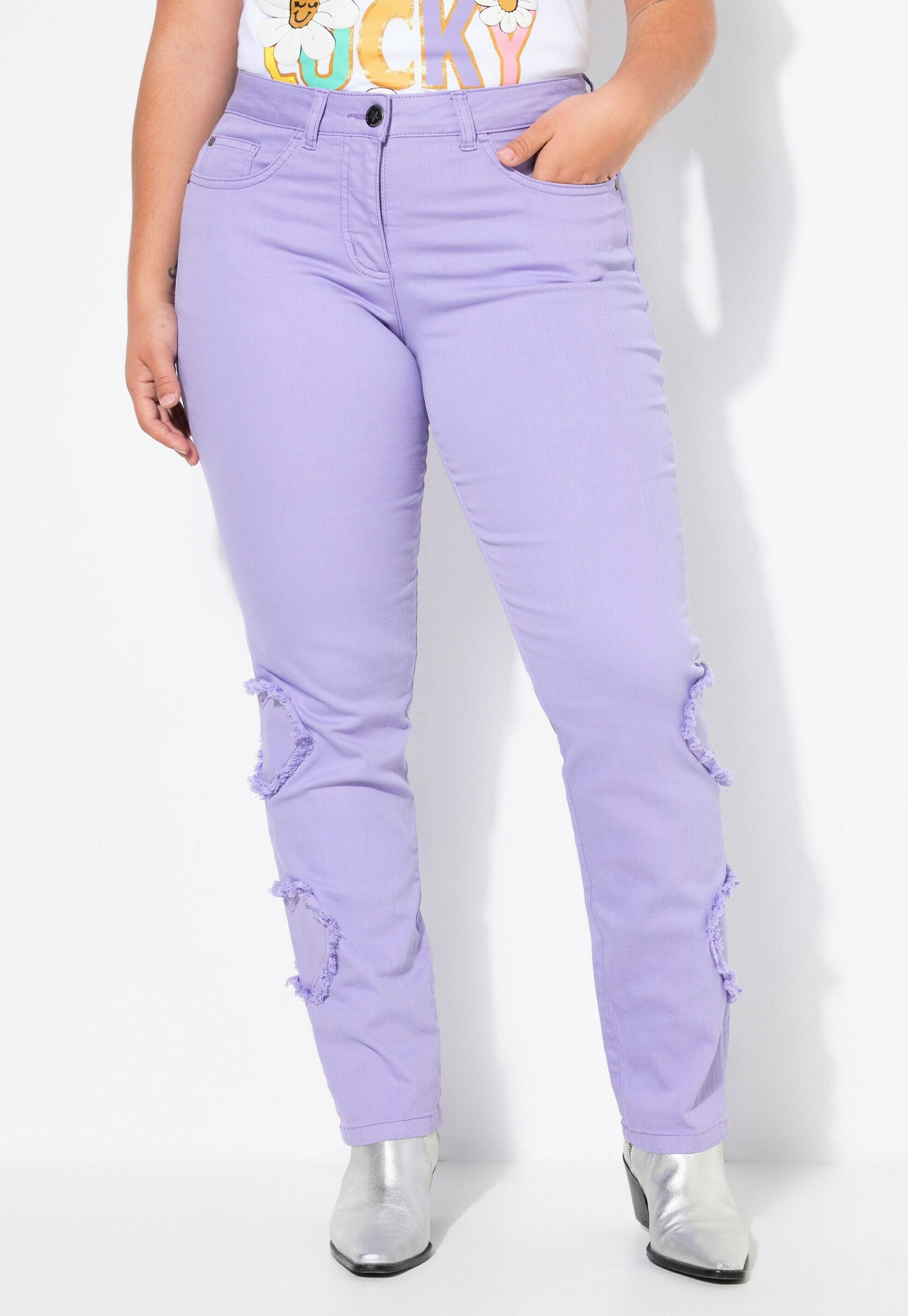 Sweet Kids Pantalon Tejanos Chicas Asimetría Per... - Vicedeal
