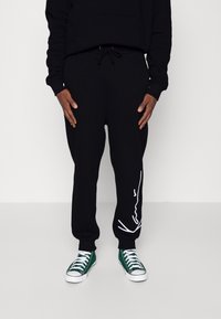 Karl Kani ESSENTIAL TRACKSUIT SET UNISEX - Tracksuit - black