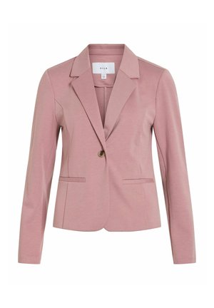 VILA, BLAZER VIKAMMI JERSEY - Blazer - nostalgia rose