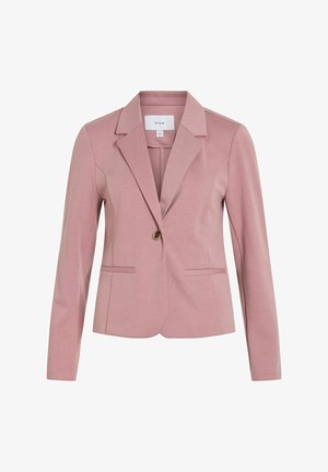 VILA, BLAZER VIKAMMI JERSEY - Blazer - nostalgia rose