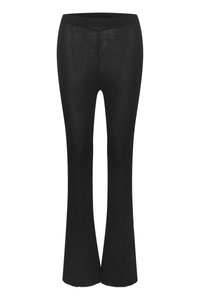 SAMEA FLARED PANT - Broek - black