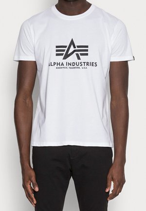 T-shirt print - white