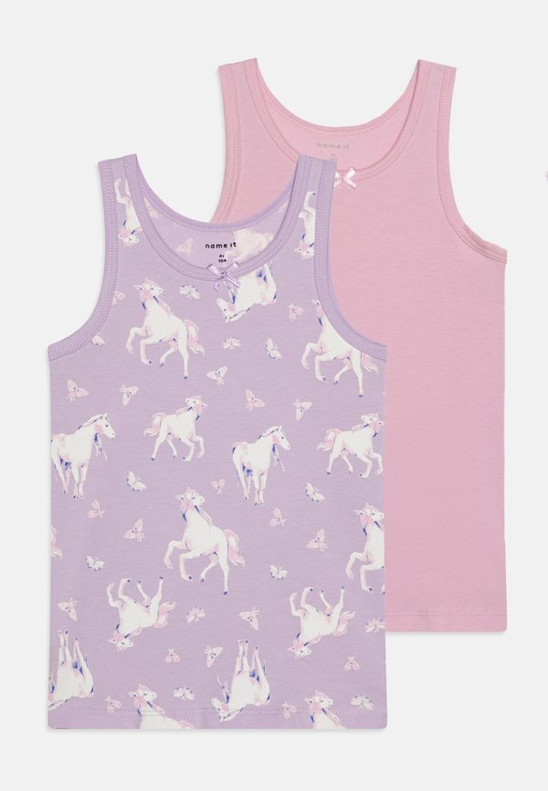 NMFTANK HORSE 2 PACK - Undershirt - pastel lilac