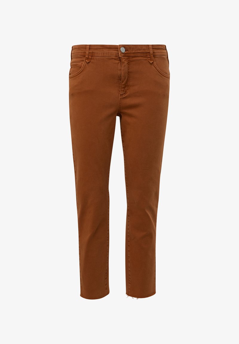 Triangle OFFENER SAUM - Slim fit jeans - zimt/bruin - Zalando.nl