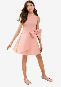 Lipsy REGULAR FIT - BOW - Päevakleit - pink