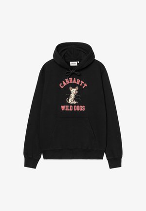 Carhartt WIP, CARHARTT WIP WILD DOG HOODY LIFESTYLE - TEXTILIEN - SWEATSHIRTS - Kapuzenpullover - schwarz