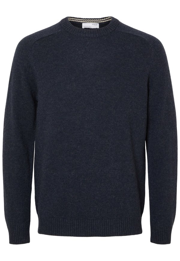 SLHNEWCOBAN CREW NECK - Jumper - dark sapphire2