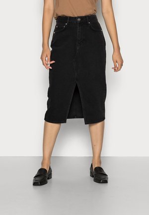 PACIFIC SKIRT - Jeanskjol - grey
