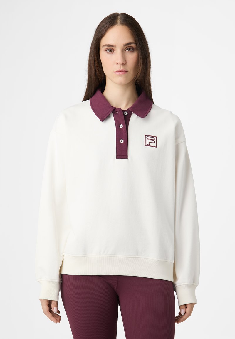 Fila APPAREL LAGRIO - Pitkähihainen paita - egret fig