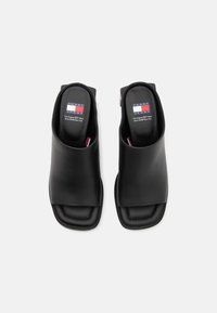 Tommy Jeans Mules de tacón - black