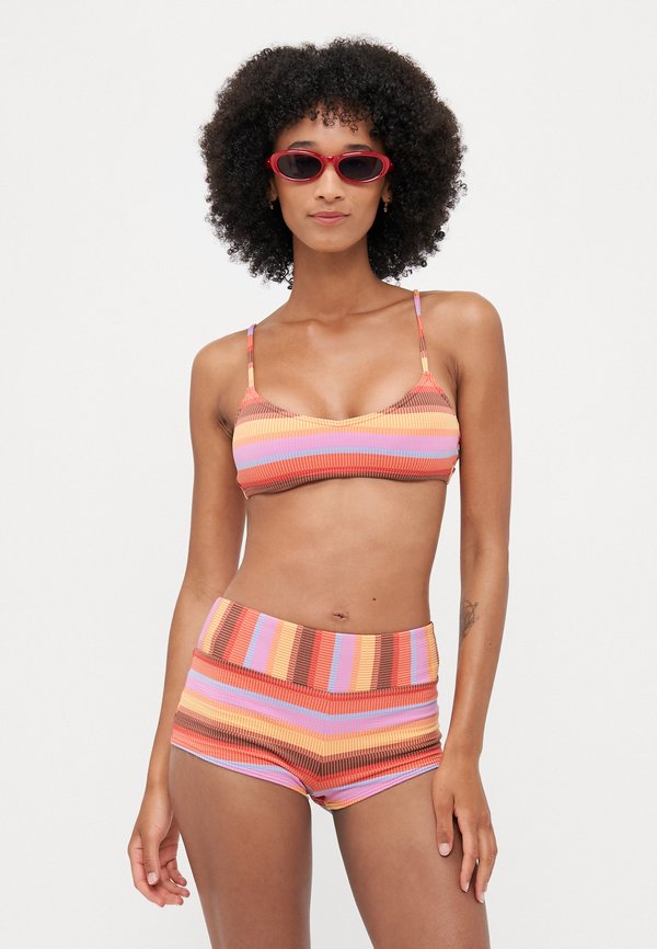 SUNSET STRIPE SHORTY - Bikini bottoms2