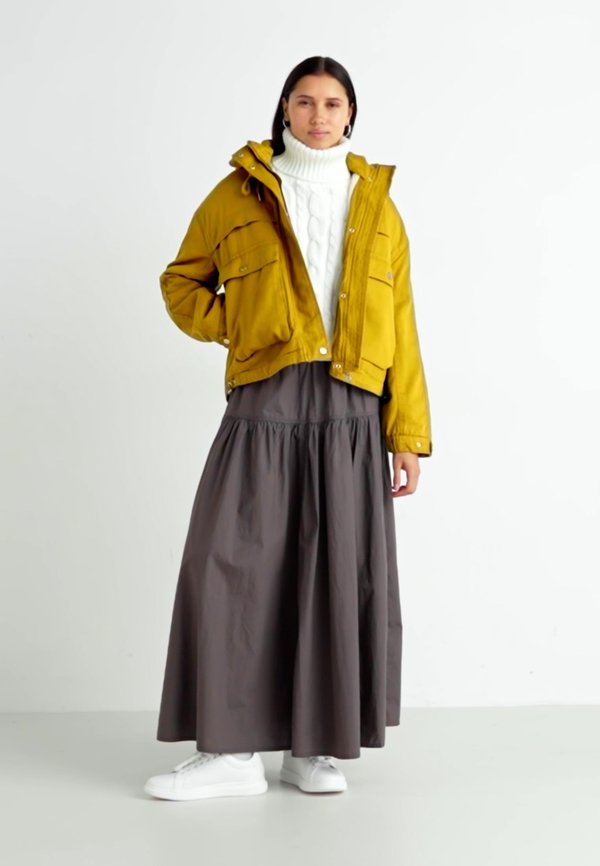 ONLELSA TWILL MIX  - Light jacket - dried tobacco2