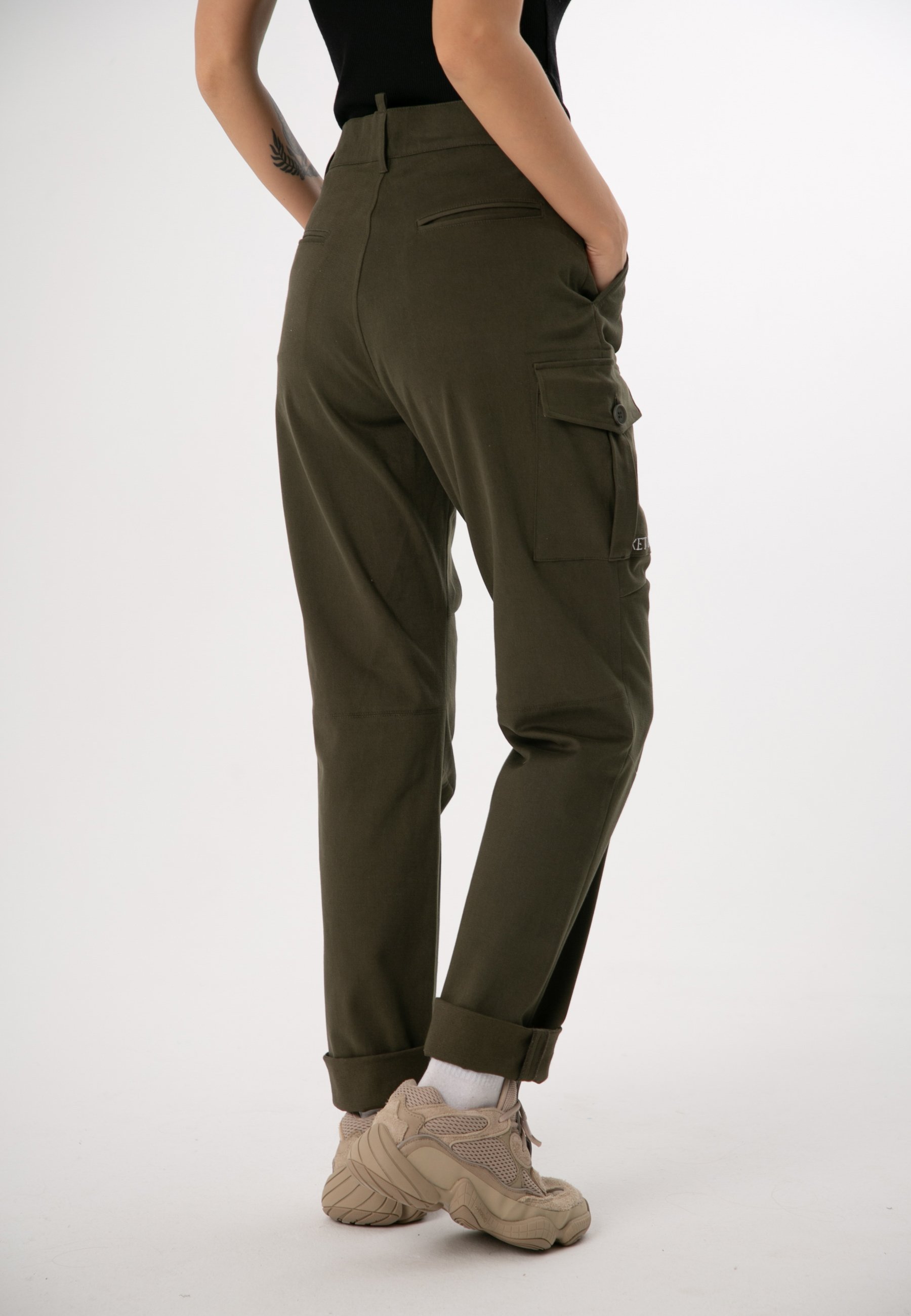 Pantalon Cargo Takezo Spain - Taille 40/8 (M) - Couleur Khaki Beige - Neuf Avec étiquettes - Style Urbain