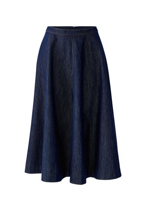 Oui, A-line skirt - raw denim