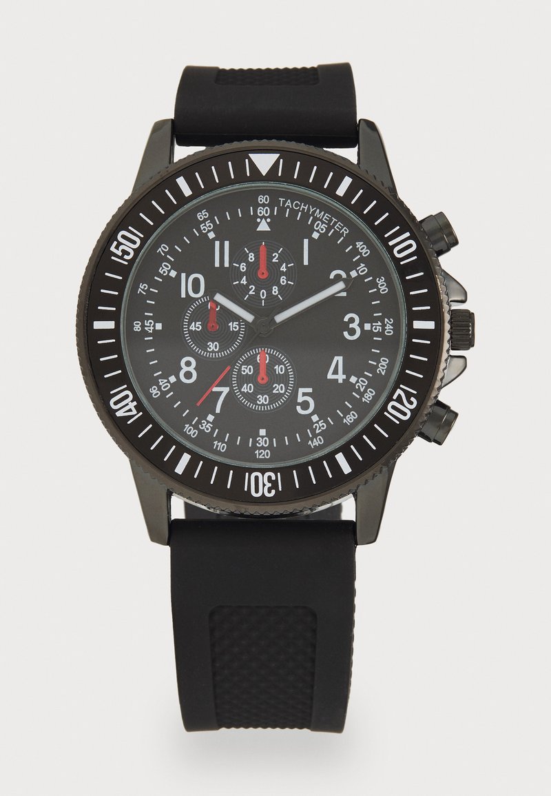 Pier One Uhr - black