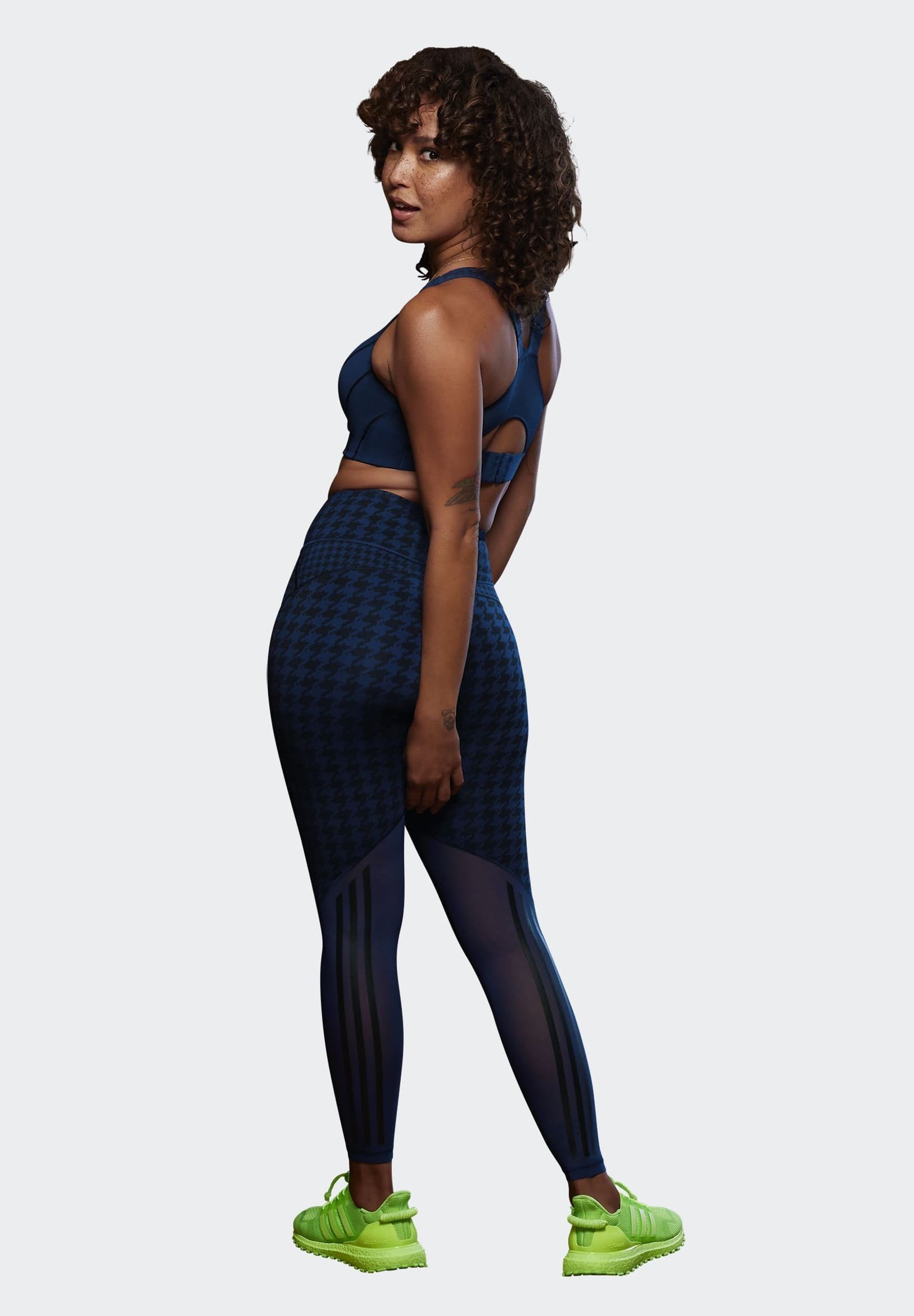 adidas Originals IVY PARK SHEER LEGGINGS - Legging - blue/Blauw - Zalando.nl