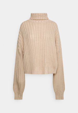 PERRIE SIANS ROLL NECK JUMPER - Pullover - stone