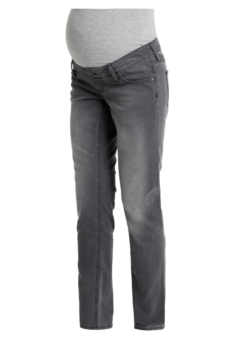 Queen Mum Straight leg jeans grijs Queen Mum Straight leg jeans grijs