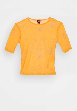 Print T-shirt - orange