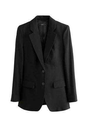 TAILORED SINGLE BREASTED - Īss mētelis - black