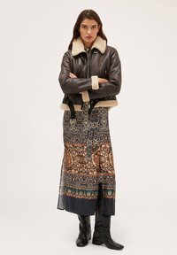 Motivi EFFETTO - Imitatieleren jas - marrone