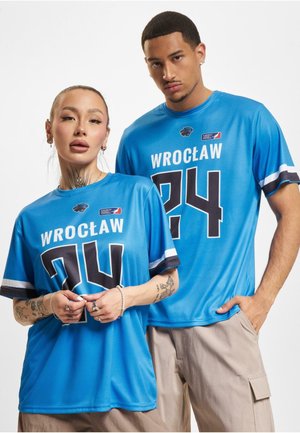 T-shirts med print - light blue