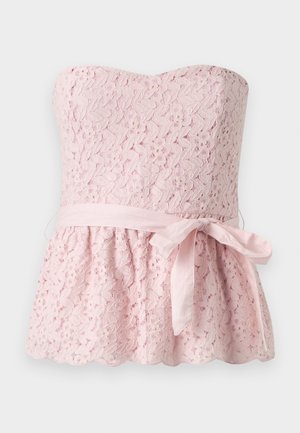 Hollister Co., STRAPLESS - Μπλούζα - light pink