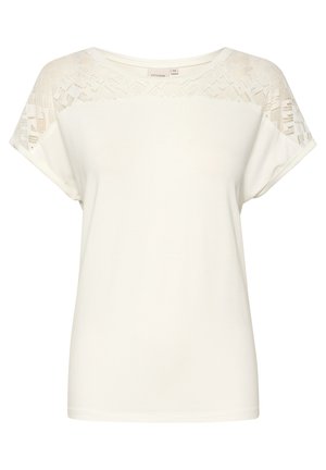 Cream CRTRULLA  - T-shirt imprimé - snow white