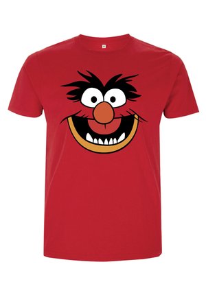 MUPPETS ANIMAL COSTUME TEE UNISEX - T-shirt print - red