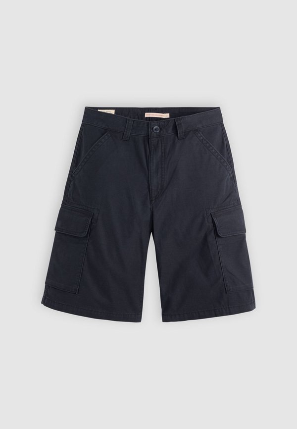 BAGGY DAD CARGO SHORT - Denim shorts - caviar2