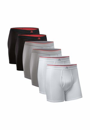 WITH FLY 6 PACK - Boxer brief - black grey white