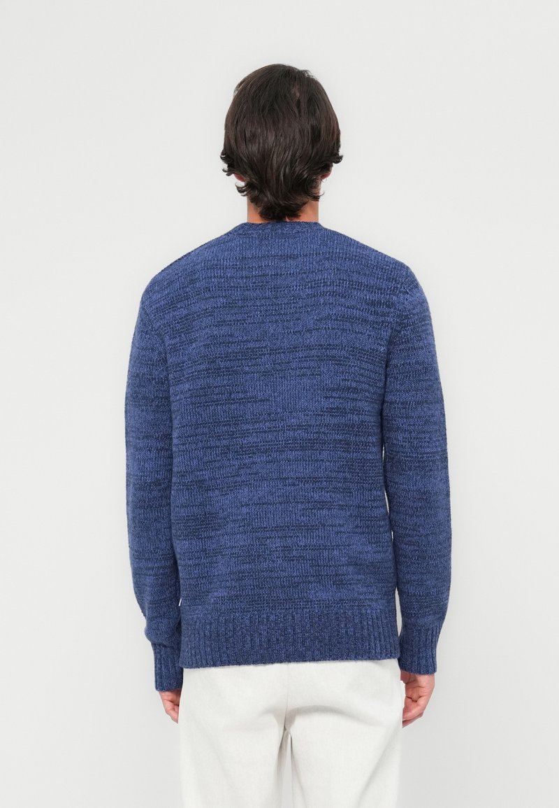 Pull Lyle & Scott Homme – Taille XL – Bleu – Col V – 100% Coton – Très Bon état