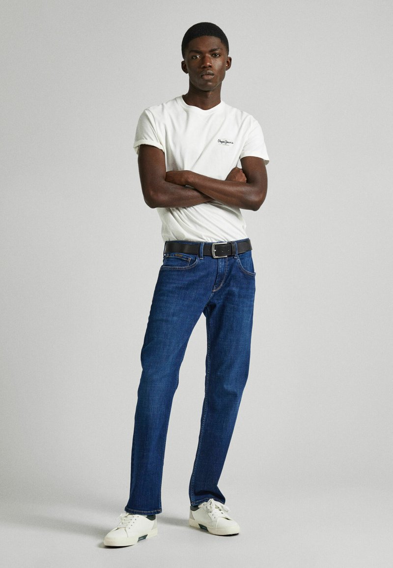 Pepe Jeans Straight leg jeans blauw denim/bluedenim Pepe Jeans Straight leg jeans blauw denim/bluedenim