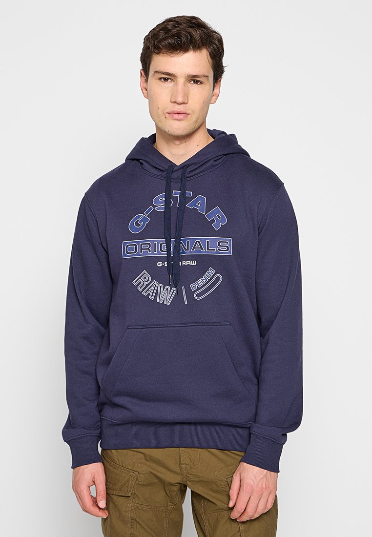 G-Star Hoodie blauw