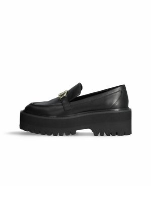 LOAFERS - Jalga libistatavad jalanõud - black