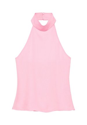 PULL&BEAR, FLOWING HALTER - TOP - Blouse - pink