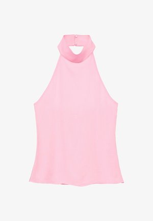 PULL&BEAR, FLOWING HALTER - TOP - Blouse - pink