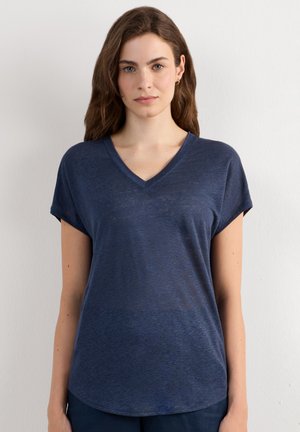 Intimissimi, THE PURE SHORT-SLEEVED - T-Shirt basic - dark blue