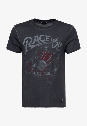 Print T-shirt - schwarz