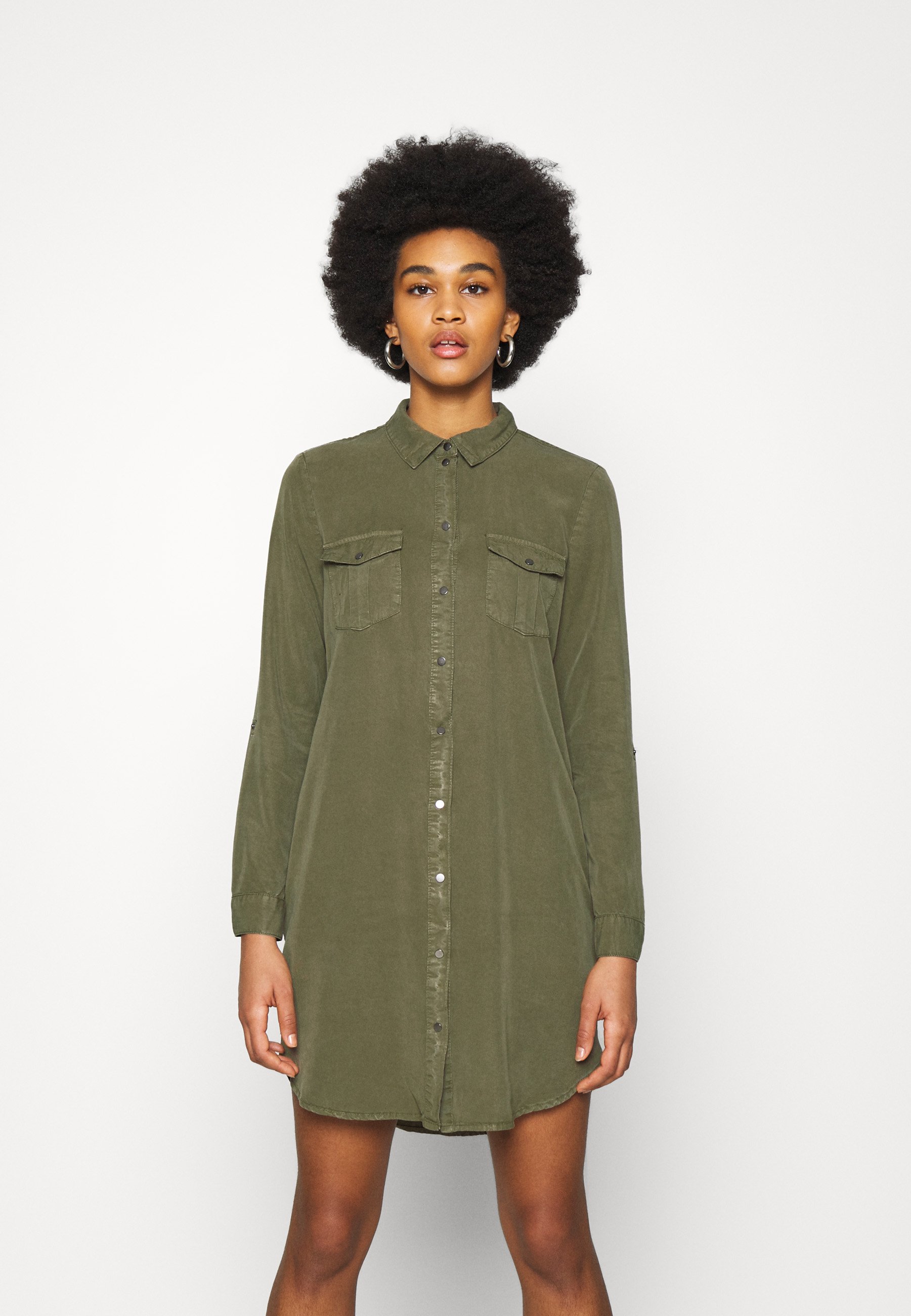 VERO MODA Damen Vmvilde L/S Short Dress Exp Ga Kleid VERO MODA Damen Vmvilde L/S Short Dress Exp Ga Kleid