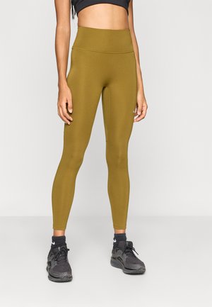 TEMPO 7/8 - Collants de running - olive/reflective silver-coloured