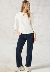Cecil MIT CUT OUT - Langarmshirt - weiß