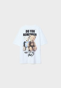 Stradivarius T-shirts print - white