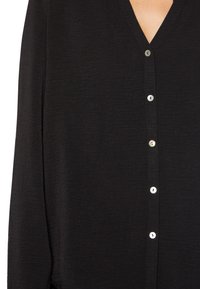 ONLY ONLMETTE FALLOW - Blusa com botões - black
