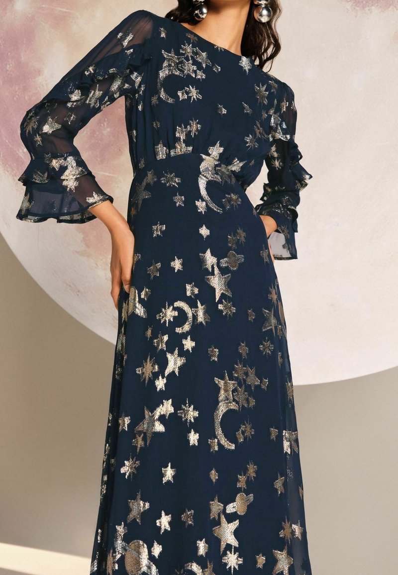 cat and jack blue dress Talisman Harlow Dress Celestial Bloom main image 1